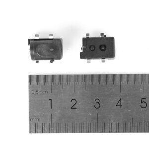 CONECTOR DC JACK, 5,5X2,1MM COLOR NEGRO DC-050