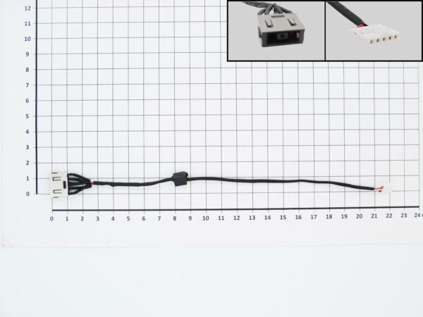 CONECTOR DC JACK CON CABLE PARA PORTÁTIL LENOVO G50-70 G50-80 G50-85 Z50-70 22.3CM - Image 2
