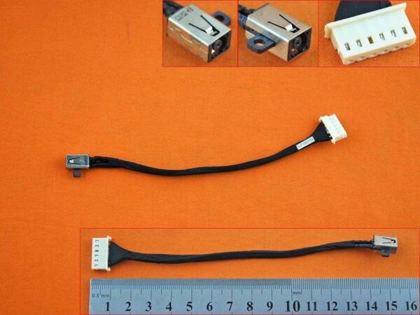 CONECTOR DC JACK CON CABLE PARA PORTÁTIL ASUS PU551LA