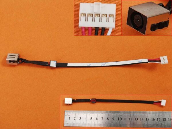 CONECTOR DC JACK PARA PORTÁTIL DELL LATITUDE 3550 0J4GMJ J4GMJ PJ829