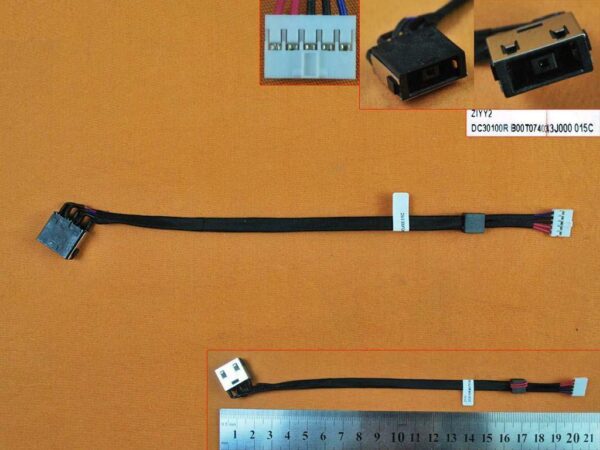 CONECTOR DC JACK PARA PORTÁTIL LENOVO Y50-70
