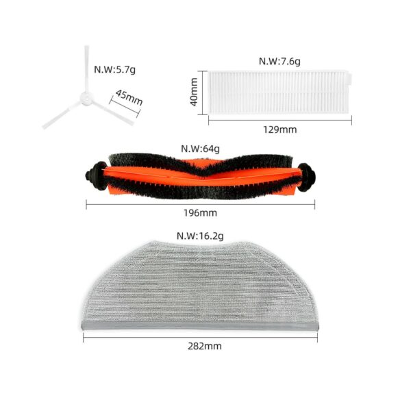 KIT DE RECAMBIOS PARA ASPIRADOR VIOMI V3 MAX XIAOMI G1 MJSTG1 - Image 2