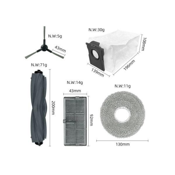 KIT DE RECAMBIOS PARA ASPIRADORA DREAME L10S ULTRA GEN 2 L30S ULTRA - Image 2