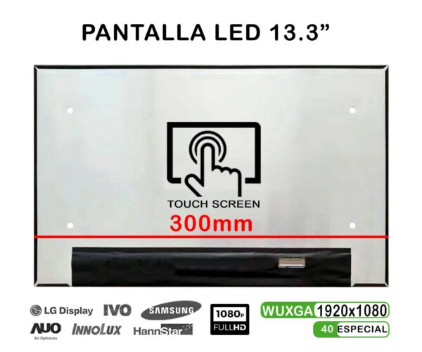 TELA 13.3" LP133WF6-SPK2 PARA PORTÁTIL
