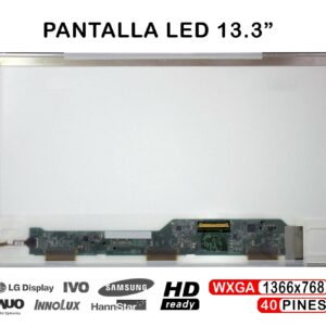 TELA LED DE 13.3" PARA PORTÁTIL LTN133AT17 TN133AT17-101 LTN133AT17-102 LTN133AT17-104