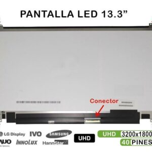 TELA LED 13.3" PARA PORTÁTIL LTN133YL04-P01 QHD+