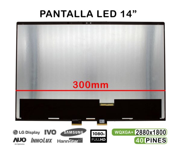 TELA 14" ATNA40CU06-0 PARA PORTÁTIL