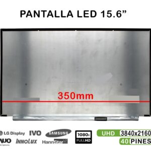 TELA LED DE 15.6" PARA PORTÁTIL LP156UD3-SPB3 40 PINES