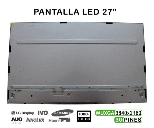 TELA LED DE 27" FULL HD BOE MV270QUM-N20