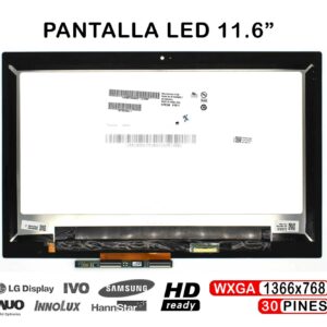 TELA LED DE 11.6"  PARA PORTÁTIL ACER CHROMEBOOK 11R C738T-C44Z C738T-C5R6 6M.G55N7.002
