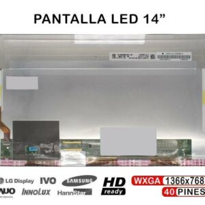 TELA LED DE 14" PARA PORTÁTIL DELL X7JCD 0X7JCD LTN140AT19-201