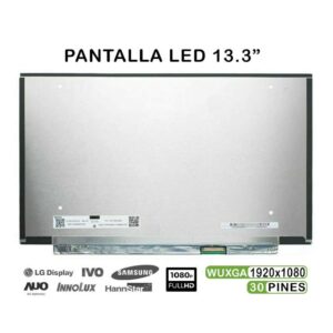 TELA LED DE 13.3" PARA PORTÁTIL NV133FHM-N52 NV133FHM-N54
