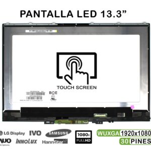 TELA CON TÁCTIL Y MARCO DE 13.3" PARA PORTÁTIL LENOVO YOGA 720-13IKB FHD M133NWF4 R0