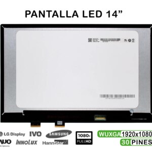 TELA LED TÁCTIL DE 14" PARA PORTÁTIL ASUS VIVOBOOK TP412FAC FHD 30 PINES
