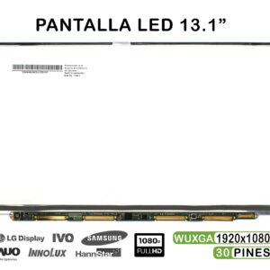 TELA LED 13.1" PARA PORTÁTIL B131HW02 V.0 1920X1080 30 PINES