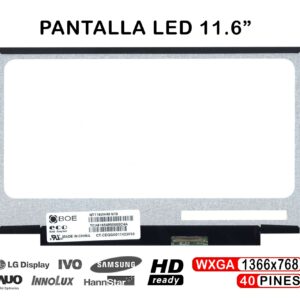 TELA LED DE 11.6" PARA PORTÁTIL DELL INSPIRON 11Z B116XW03 V.0