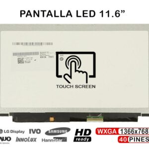 TELA LED DE 11.6" TÁCTIL PARA PORTÁTIL DELL LATITUDE 3160 B116XTT01.0 5NWPY