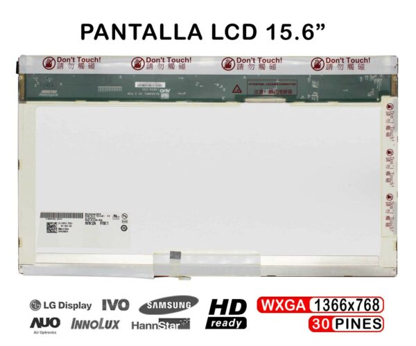 TELA LCD DE 15.6" PARA PORTÁTIL EMACHINES E640