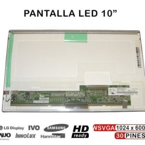 TELA LED DE 10" PARA PORTÁTIL HANNSTAR HSD100IFW4 HSD1001FW4