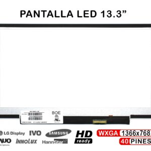 TELA LED DE 13.3" PARA PORTÁTIL HB133WX1-100 40 PINES