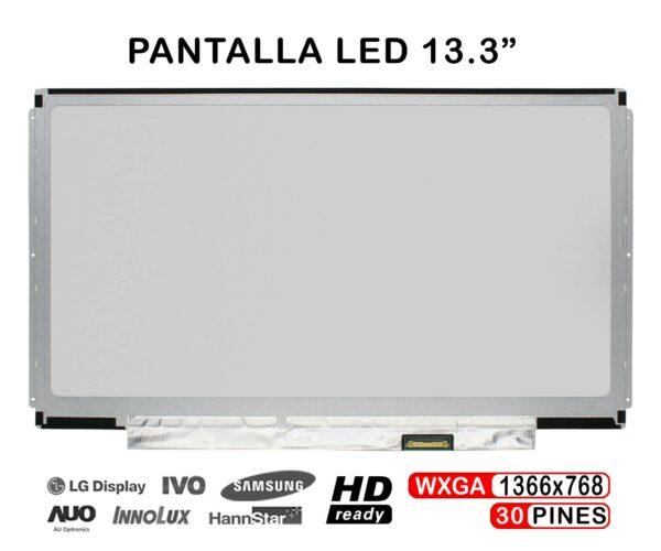 TELA LED DE 13" PARA PORTÁTIL HP PROBOOK 430 G3 SERIES LTN133AT31-201