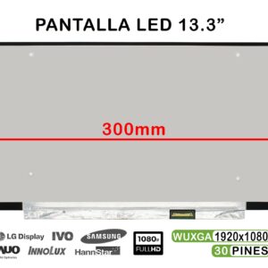 TELA LED DE 13.3" PARA PORTÁTIL HP PROBOOK 430 G6 NT133WHM-N45