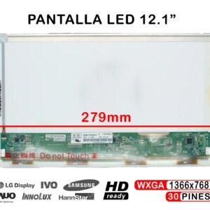 TELA LED DE 12.1" PARA PORTÁTIL HSD121PHW1-A03 HSD121PHW1-A01