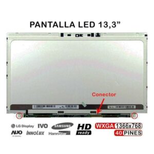 TELA LED DE 13.3" PARA PORTÁTIL LP133WH5 (TS) (A1) LP133WH5 TSA1