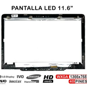TELA CON MARCO PARA PORTÁTIL LENOVO CHROMEBOOK N23 LP116WH8 SPA1 5D10K85106