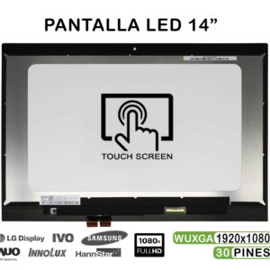 TELA LED DE 14" FHD PARA PORTÁTIL LENOVO YOGA 520-14 NV140FHM-N3B 5D10N45602