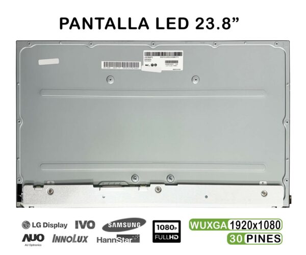 TELA LED DE 23.8" PARA PORTÁTIL LM238WF5-SSE5 FHD 30 PINES