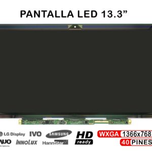 TELA LED DE 13.3" PARA PORTÁTIL LP133WH4-TJA1 1366X768 40 PINES