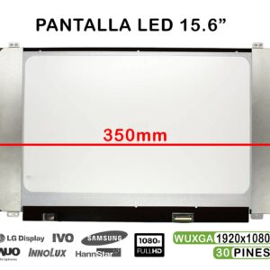 TELA LED DE 15.6" PARA PORTÁTIL LP156WF9-SPK3 350MM CON BRACKETS