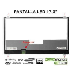 TELA LED DE 17.3" PARA PORTÁTIL ASUS G571J LP173WF4 SP D1