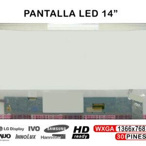 TELA LED DE 14" PARA PORTÁTIL LTN140AT05-102 30 PINES