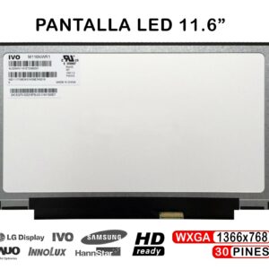 TELA LED DE 11.6" PARA PORTÁTIL M116NWR1 M116NWR1 R7