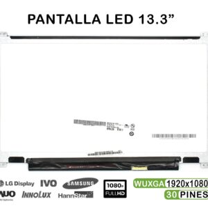 TELA LED DE 13.3" PARA PORTÁTIL NV133FHM-N42 N133HCE-EAA REV.C1 FULLHD