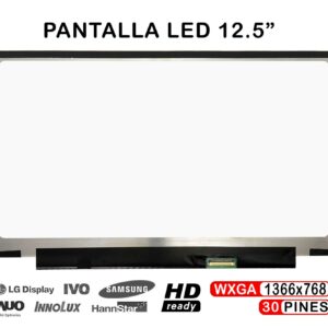 TELA LED DE 12.5" PARA PORTÁTIL LENOVO THINKPAD X240 X240S 0C00318 HB125WX1-200
