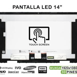 TELA LED TÁCTIL 14" PARA PORTÁTIL HP PAVILION X360 14-DY 14M-BY