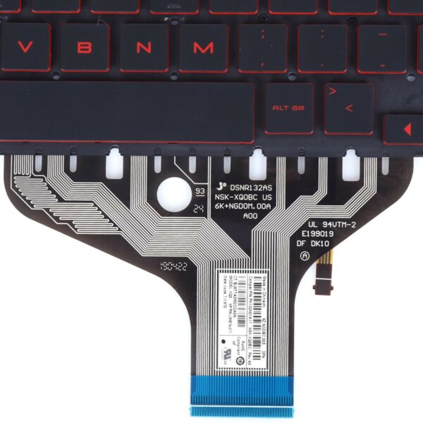 TECLADO RETROILUMINADO PARA PORTÁTIL HP 17-CB 12-0405A-WX01-T01 - Image 4