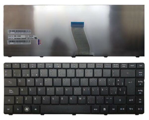TECLADO PARA PORTATIL ACER ASPIRE 4732Z EMACHINES D725 D525 GATEWAY NV40 NV42 NV44