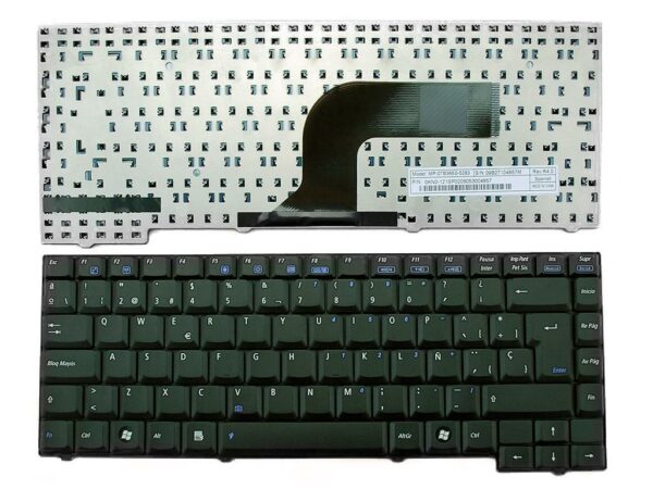 TECLADO PARA PORTATIL ASUS A3A A3E A3H A3V PRETO