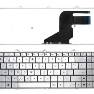 TECLADO PARA PORTATIL ASUS N55 N57 N55S N55SF N55SL N75 N75SF N75SL N75S N75Y PRATA