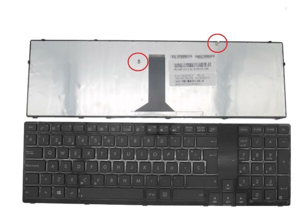 TECLADO PARA PORTATIL ASUS R900 R900V R900VJ R900VM PRO91