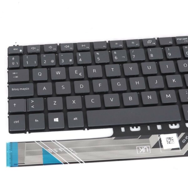 TECLADO PARA PORTATIL DELL 7591 7590 P83F 5580 5584 5593 5598 PK132RI2A24 CINZA - Image 4