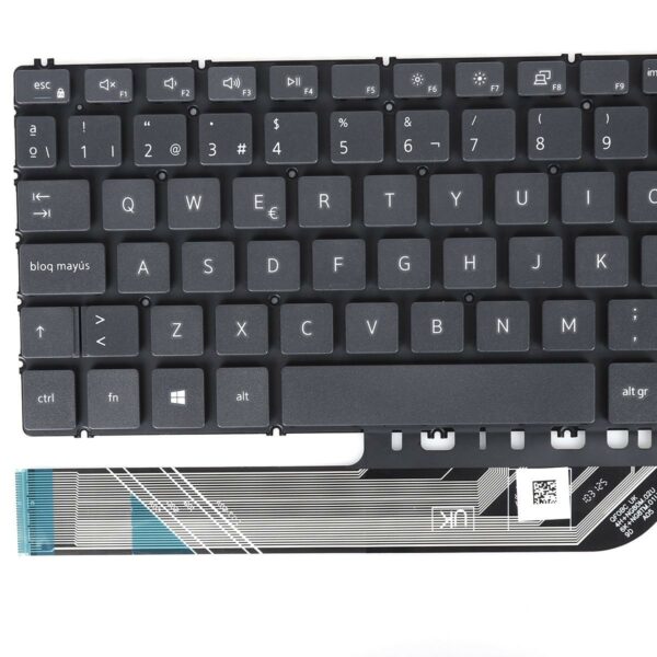TECLADO PARA PORTATIL DELL 7591 7590 P83F 5580 5584 5593 5598 PK132RI2A24 CINZA - Image 5