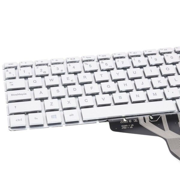 TECLADO PARA PORTATIL HP PAVILION 15-BS COM RETROILUMINAÇÃO PRATA - Image 4