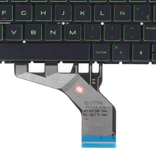 TECLADO PARA PORTATIL HP PAVILION 15-DA 250 255 G7 GEN7 PRETO COM RETROILUMINAÇÃO - Image 5