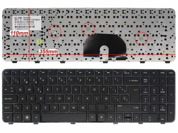 TECLADO PARA PORTATIL HP PAVILION DV6-6193ES - Image 2