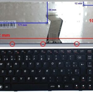 TECLADO PARA PORTÁTIL IBM LENOVO G570 G575  Z560 Z560A Z565 T4G8-SPA